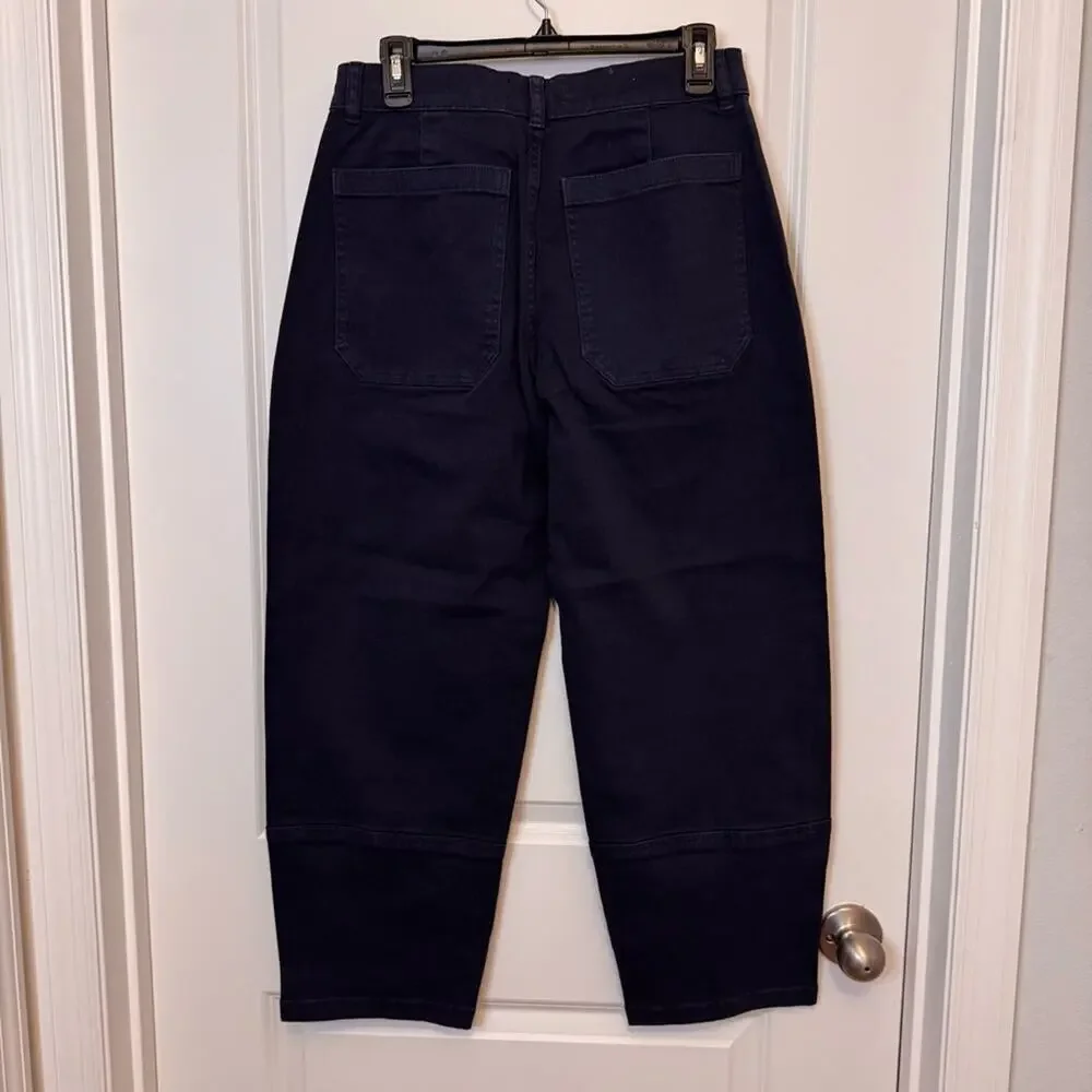 Everlane Blue Jeans High-Waisted Cropped NWOT - Picture 2 of 3